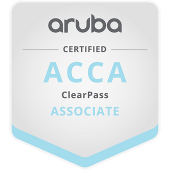 Aruba Certified ClearPass Associate (ACCA)